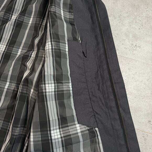 Five Four Mens Dark Gray Zip Up Jacket size Large - Picture 5 of 10